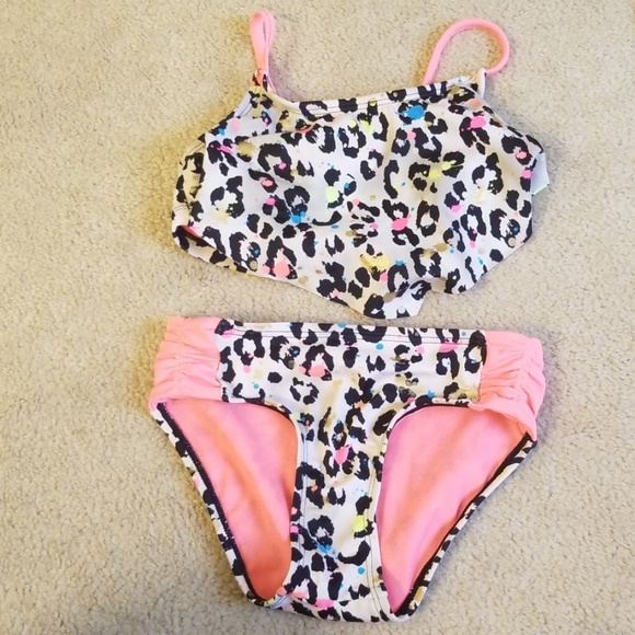 Justice Other - EUC Girls justice Cheetah bikini